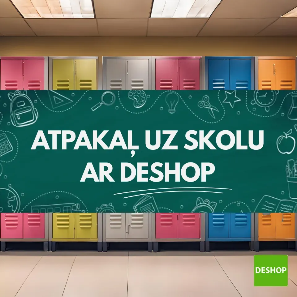 Gatavojies jaunajam mācību gadam ar pilnu sparu!