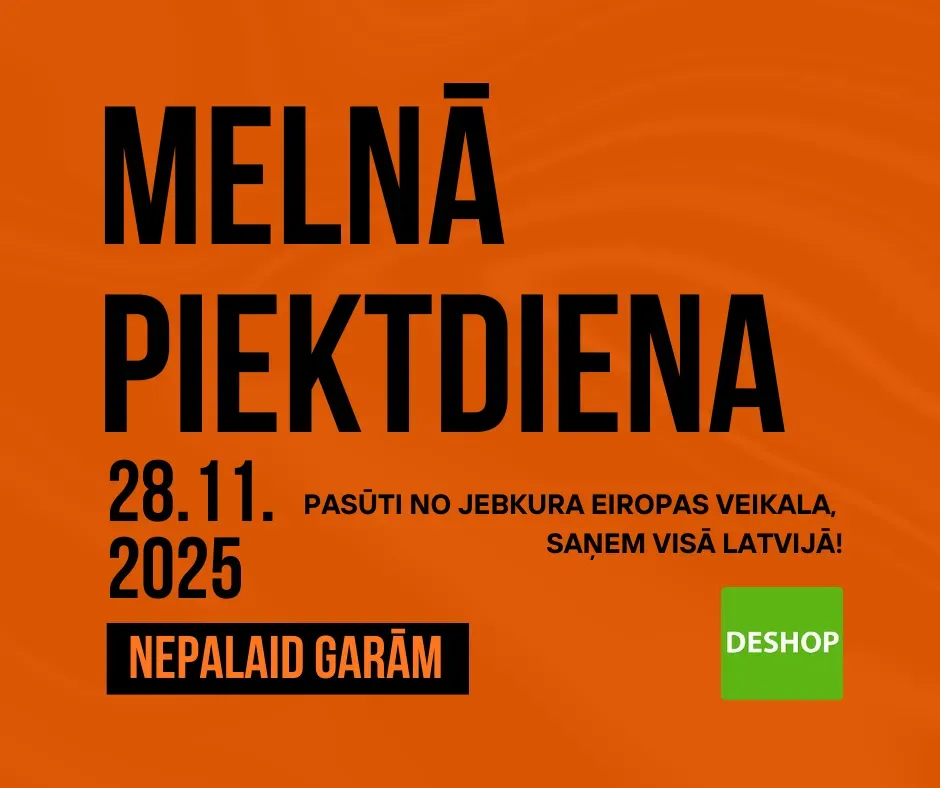 Melnā piektdiena 2025 – Izdevīgākie piedāvājumi!